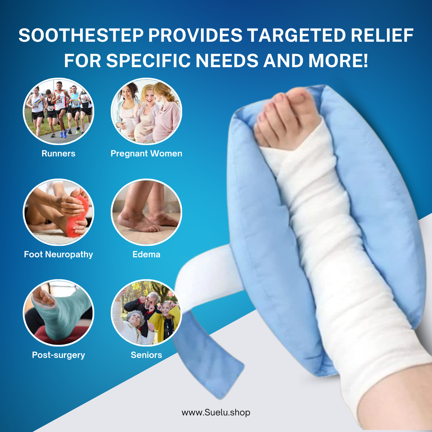 SootheStep™ - All Night Heel Pain Relief Cushion